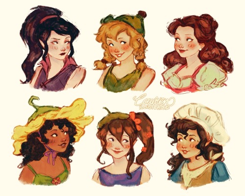Disney Book And Movie Fairies!
