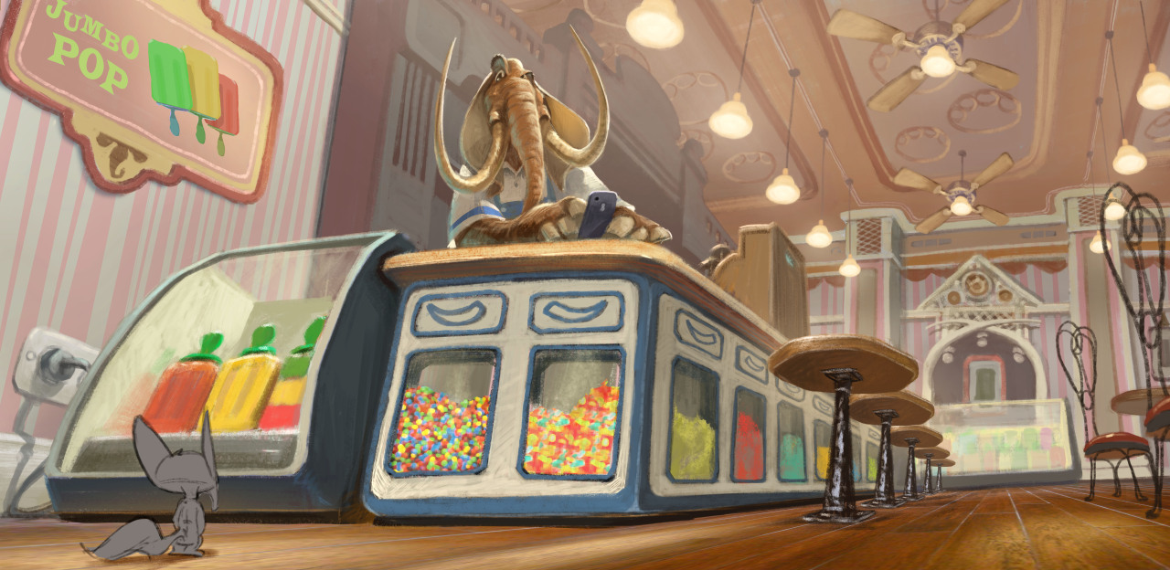 armandserrano:  Have some jumbo pop from Jumbeaux Cafe to celebrate ‪‎ZOOTOPIA‬’s