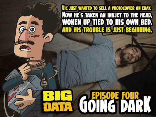 My favorite episode of Big Data is now live.Is it the weirdest thing I ever wrote? Yes.Did improv ma