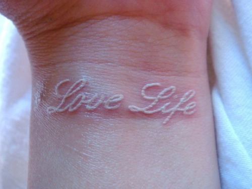 mommy:  Think tattoos have to be bold and dark? Think again! Check out these stunning white ink tats! http://bit.ly/1h8pVR9