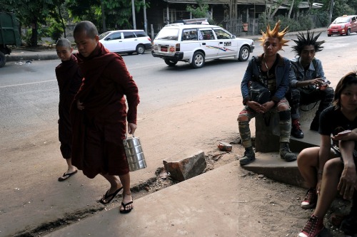 iloveyouletsgo:  PUNKS IN MYANMAR! Read the porn pictures