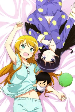 chibi gokou ruri kanzaki hiro kousaka kirino