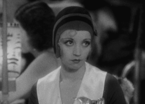 nitratediva:  Alice White pouts in Show Girl in Hollywood (1930). 