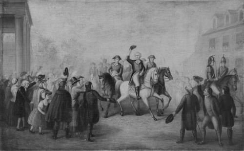 Washington&rsquo;s Triumphal Entry into New York, ca. 1850, American Decorative ArtsThe Edward W. C.