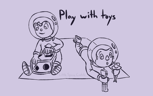 littlespacecadets:✨Sometimes little space cadets need a visual guide to better understand things, an