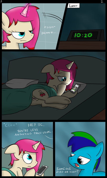 mlpnightmareclipse:  Problems to Sleep- PJ-NSFW 