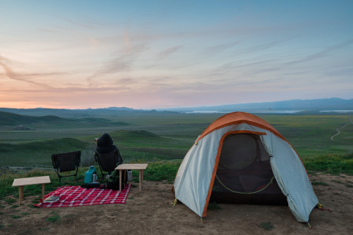 Camping in Carrizo Plain National Monument