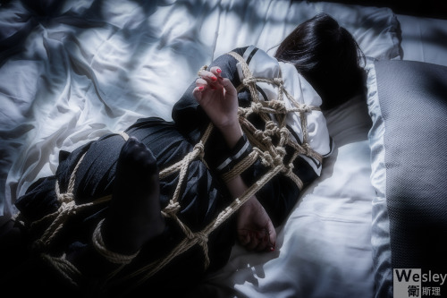 tightsmaniac: Shibari works done by mePhotographer: Wesley