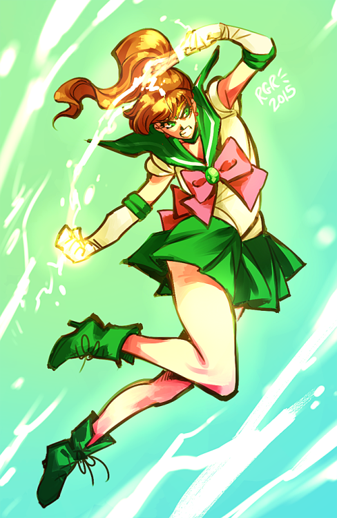 soapoverflow:  My girl Juuupes  EPIC Sailor Jupiter!