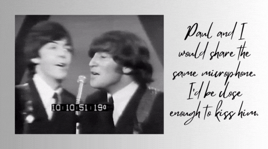 “When We Sang Together,” Lennon Told Mintz In One Of Their Conversations, “Paul And I Would Share