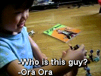 star-grape:  Meet Fuu-chan, the smallest and cutest Jojo fan.( For the new people