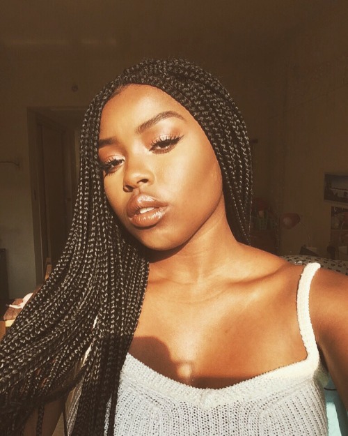 SUN KISSED &amp; BLACK GAL MAGIC watch my highlight/contour video here -&gt; https://youtu.be/uysQh3