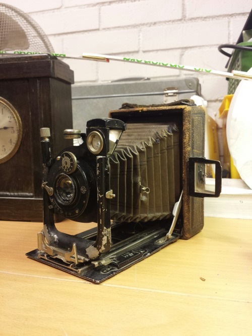 Glunz S&amp;G Mod. 60 Fold-Out Plate Camera, ~1913-1930