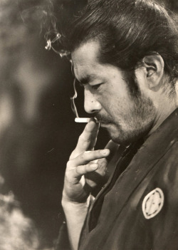 lottereinigerforever:  Toshiro Mifune on set