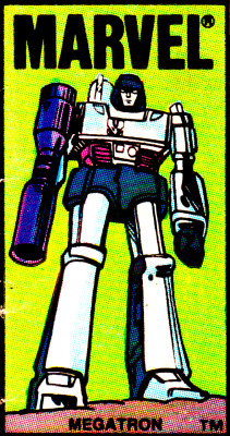 thecomicsvault:  Megatron Corner Box (1984)