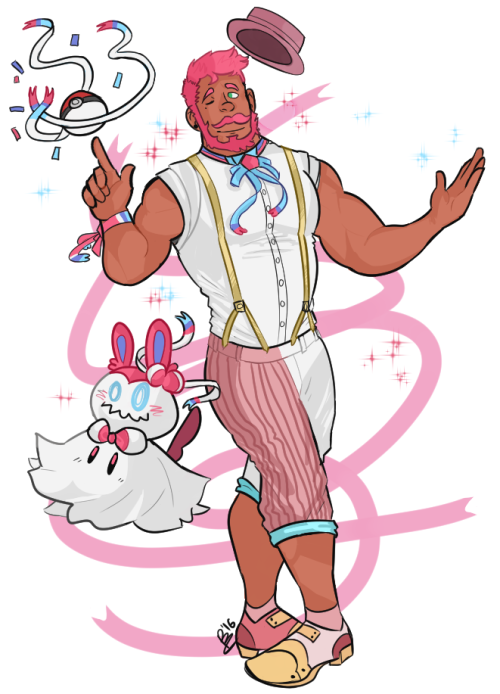 softbeefs:  Here’s a few commissions that I finished this month  (everyone that commissions me has cute characters help) 