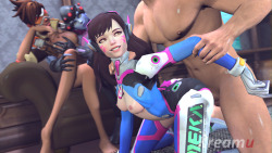 Kreamu:  Preview Of Next Request. Nothing Is Set In Stone. D.va A Cute. I Might Have