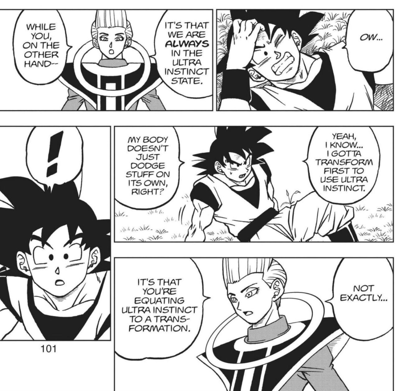 Spoilers Manga 73 Dragon Ball Super ! Goku Super Sayayin Blue UI