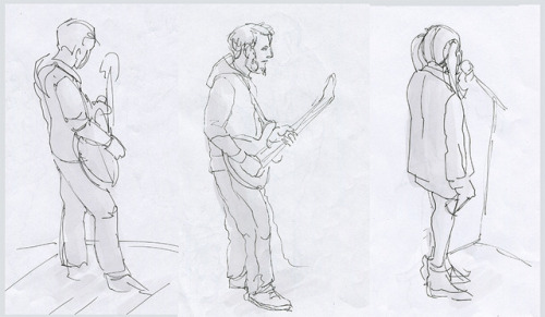 sketches from various jam sessions &amp; dorm sessions