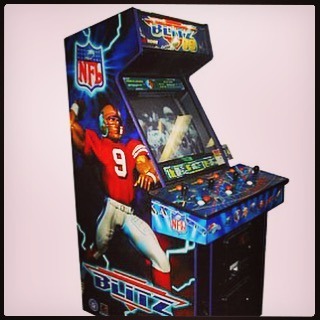 NEW GAME ALERT!!! Just in time for #football @redblackscfl season NFL BLITZ arrives at the House of 