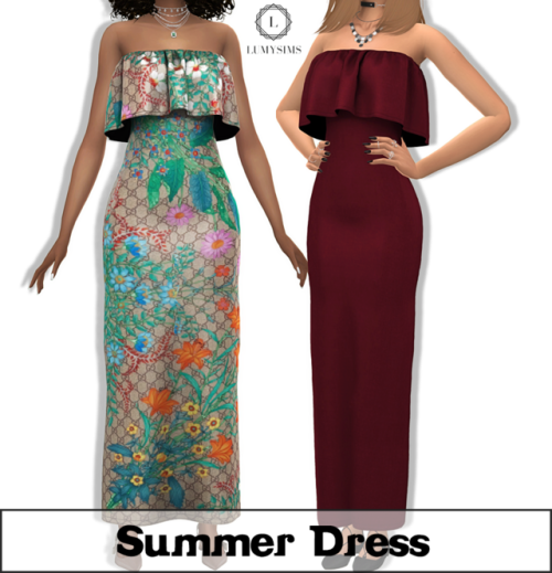 Summer Dress35 SwatchesShadow MapHQ Mod CompatibleCustom Catalog Thumbnails Download on my website (