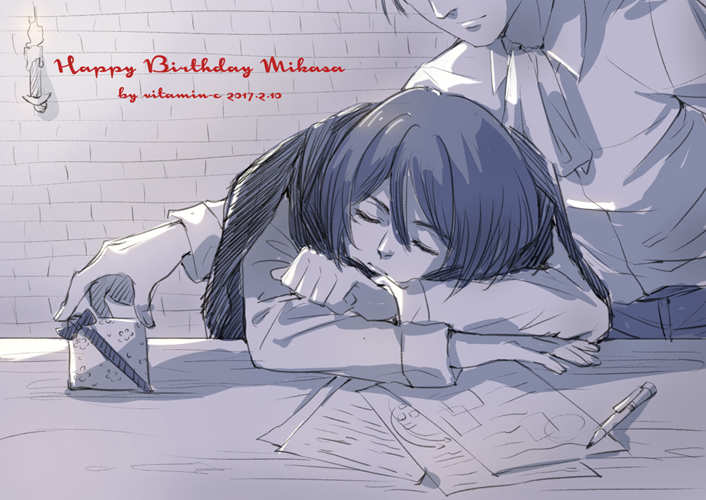 suniuz: “Happy birthday, my girl.” by vitamin-c (Artist’s Pixiv page) With