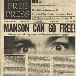 mansonfamilyutopia:  “Your Honor, I am in a difficult position. The news media has already executed me and buried me…If anyone is hypnotized, the people are hypnotized by the lies being told to them…There is no attorney in the world who can represent