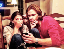 accioaly:  Genevieve, Jared, and Thomas Padalecki: