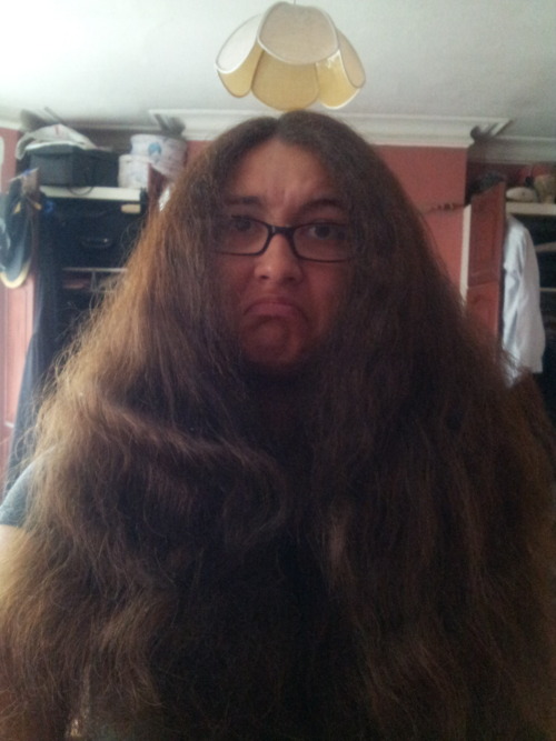 doctorbethany: cakewithwings: cakewithwings: doctorbethany: cakewithwings: So. Much. Hair. Going to 