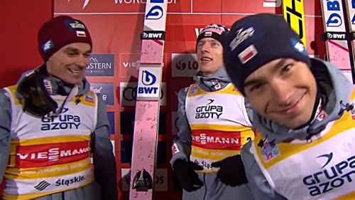 Ski Jumping World Cup: Poland won Fis Team CompetitionTeam Poland, with Piotr Zyla, Jakub Wolny, Daw