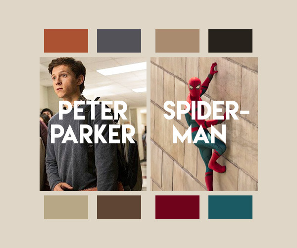 Schemecolor - Spiderman Color Scheme & Color Code