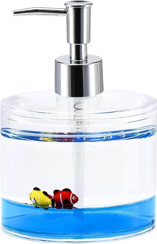 The Little Plastic Fish That Float In The Soap Dispenser