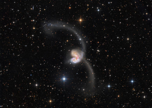 Exploring the Antennae (NASA Astronomy Picture of the Day of March 31 of 2022)