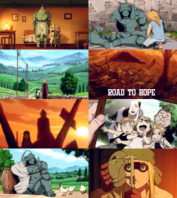 impossiblegreed:    Fullmetal Alchemist: Brotherhood (Rewatch)  Ｅｐｉｓｏｄｅ  Ｓｉｘ：  Ｒｏａｄ  Ｔｏ  Ｈｏｐｅ  