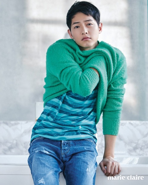 Song Joong Ki  For  Marie Claire Korea magazine, June 2016 [3]CR :: marieclairekorea