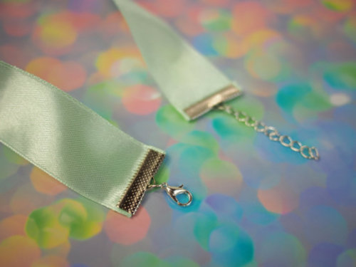 XXX thevintageloser:  🍈 Baby Mint Green Satin photo