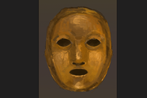 Development for a mask for Phaedra, 2017