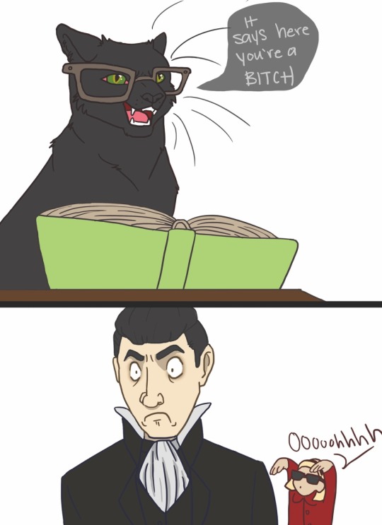 ravenclawpossum:  They didn’t allow Salem to talk in the reboot because he’d be too powerful. 