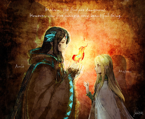 Silmarillion___Melkor/Mairon(Morgoth/Sauron) +αI think about their Ainur era….