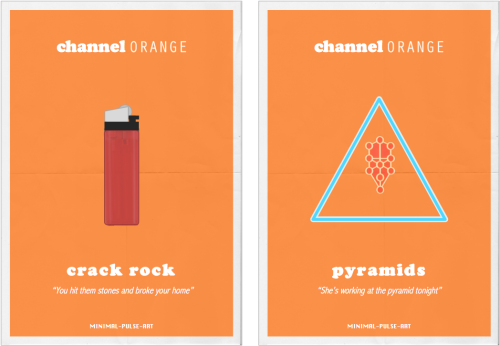 minimal-pulse:“FRANK OCEAN - Channel Orange (2012)” -Concept Posterscreated by Minimal Pulse Art [