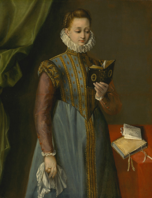 oncanvas:  Quintilia Fischieri, Federico Barocci, circa 1600 oil on canvas123.8 x 95.3 cm (48 ¾ x 37 ½ in.)National Gallery of Art, Washington, DC, USA 