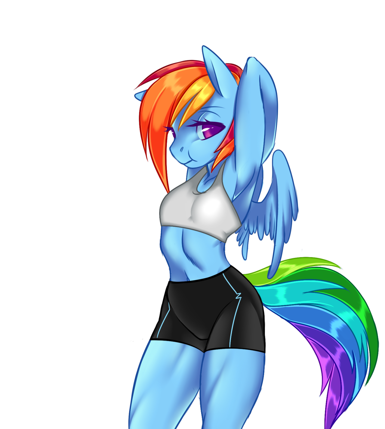 kronilix:  3 dashie varients because she’s one of my favourite ponies inter-sex,