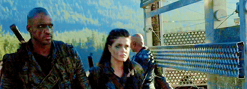 martinlydias:top 50 otps of all time → #11. lincoln and octavia blakeGet knocked down, get back up.