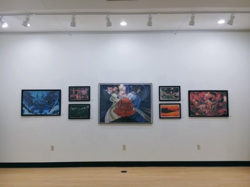 Photos of Dante The Pilgrim&rsquo;s debut at this year&rsquo;s Senior Thesis Exhibition at J