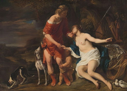 Venus and Adonis, 1657-60 by Ferdinand BolOil on canvas, 1657Rijksmuseum, Amsterdam, The Netherlands