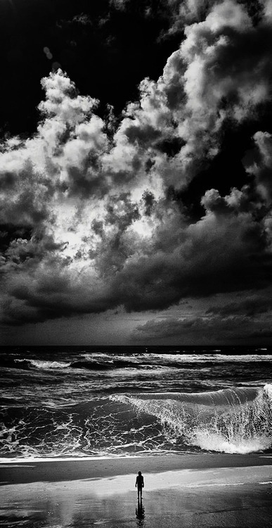 Standing at the edge of night