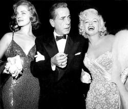 sddubs:Lauren Bacall, Humphrey Bogart and