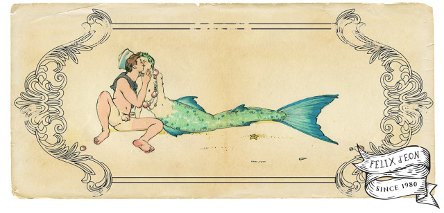 Queer merman love, in three tender paintings. Available as prints in my Society6 shop. El Sirenito Merman The sirens allure