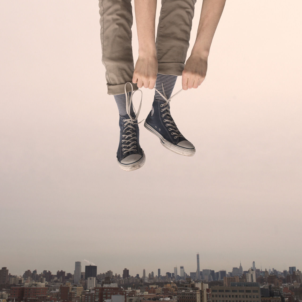 benzank:  chucktaylor:  “Jump up and pierce the sky” by Ben Zank  Me for Converse.