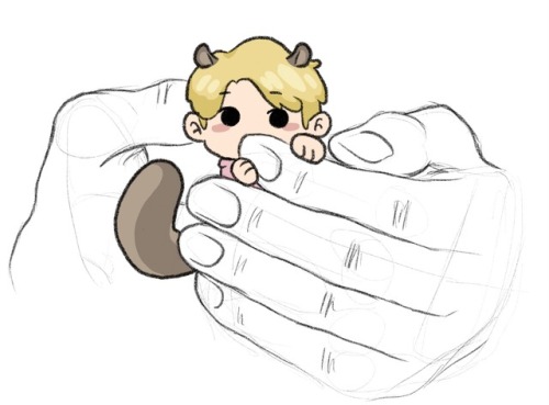 tiny sugar glider jin for a fic a pocketful of sugar by kimsockjean on ao3: http://archiveofourown.o